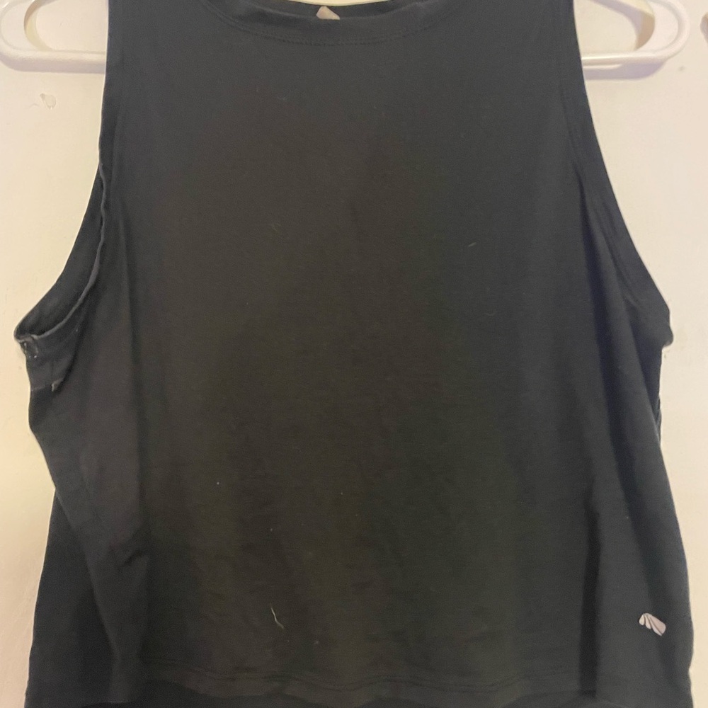 Black Sleeveless Women's Top